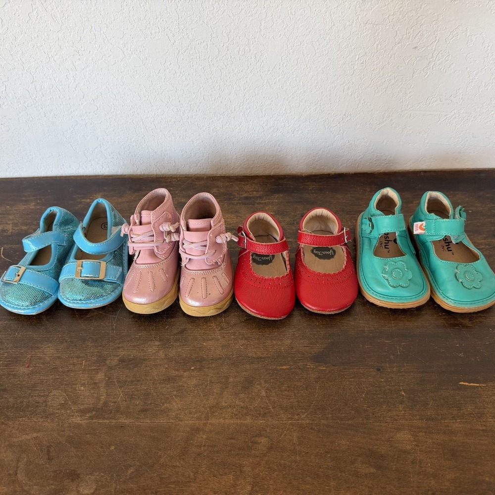 Toddler Boutique Shoe Lot Size 2‎ & 3 Sperry Booties Walker Toddler Pink Glitter